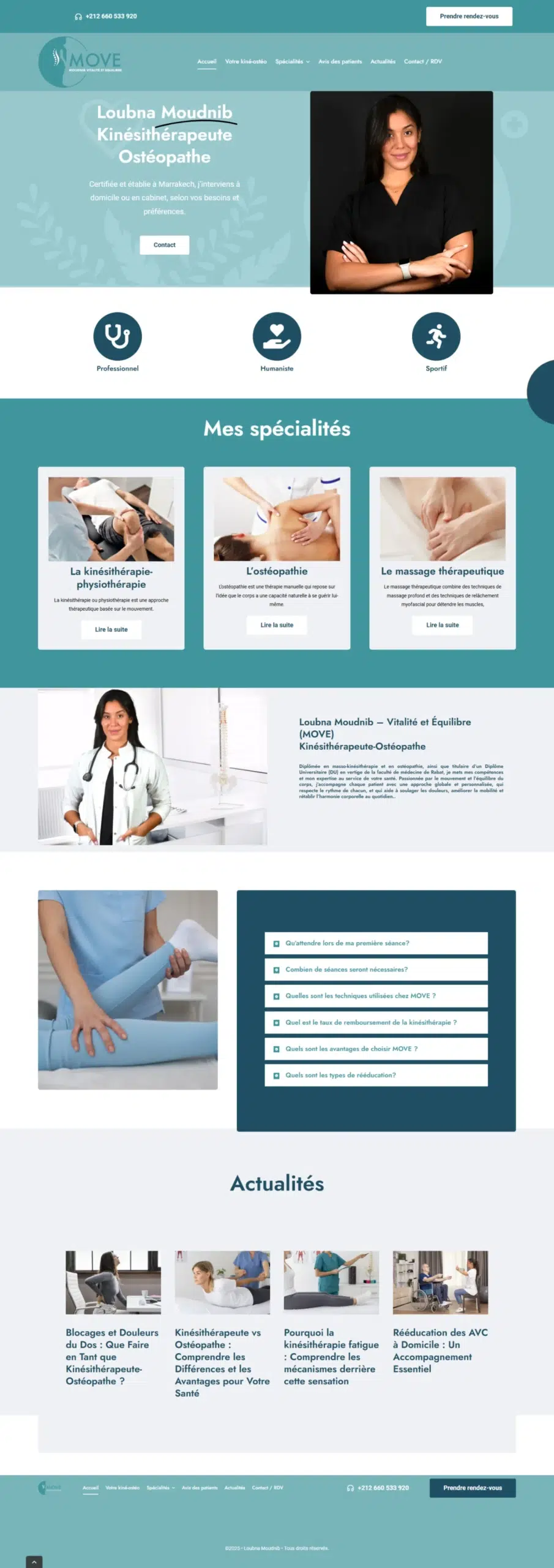 Kiné ostéopathe Marrakech